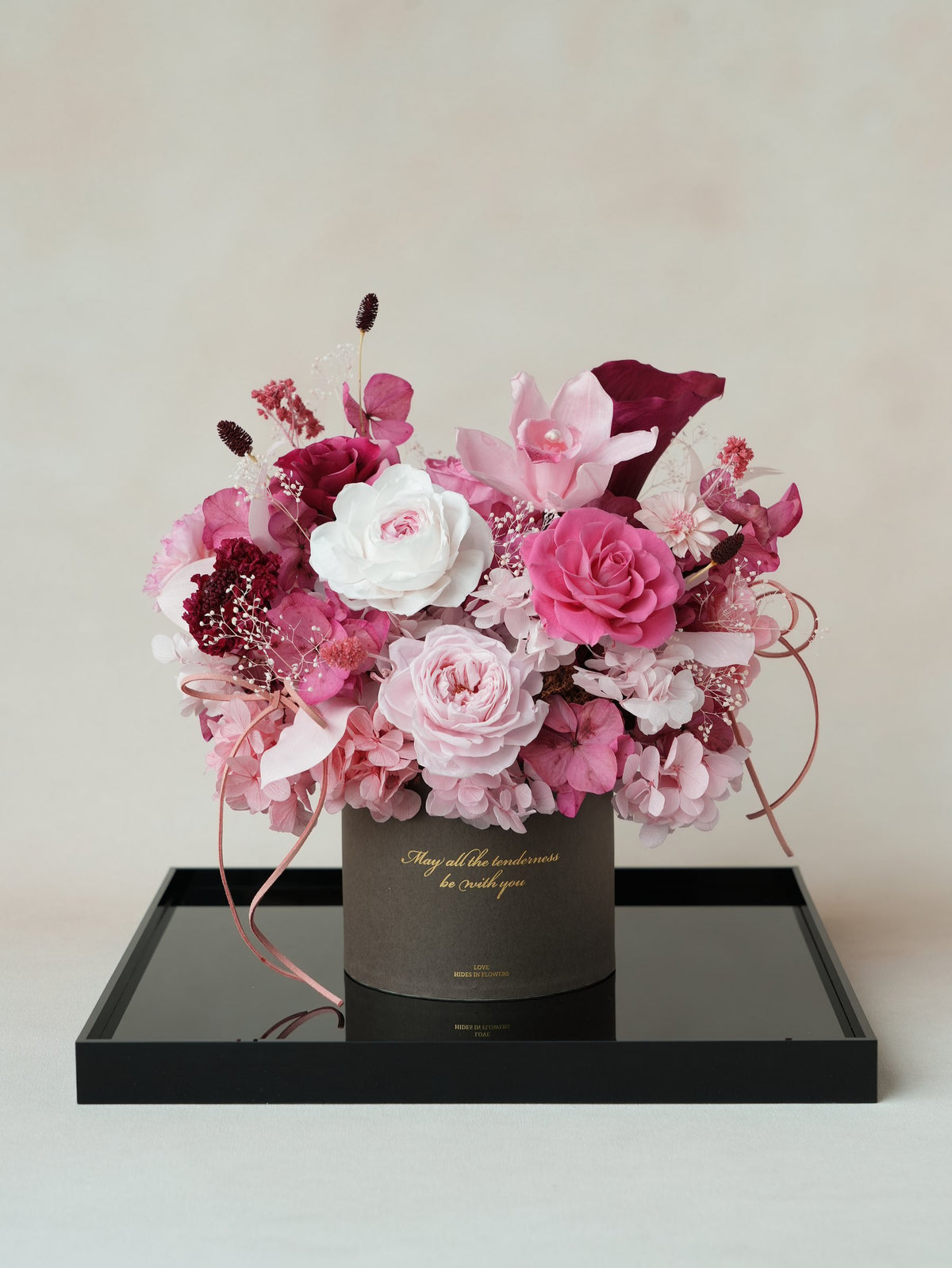 Luxe Hug Bucket — Custom Hand-Tied